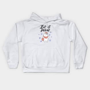 Let it Snow Kids Hoodie